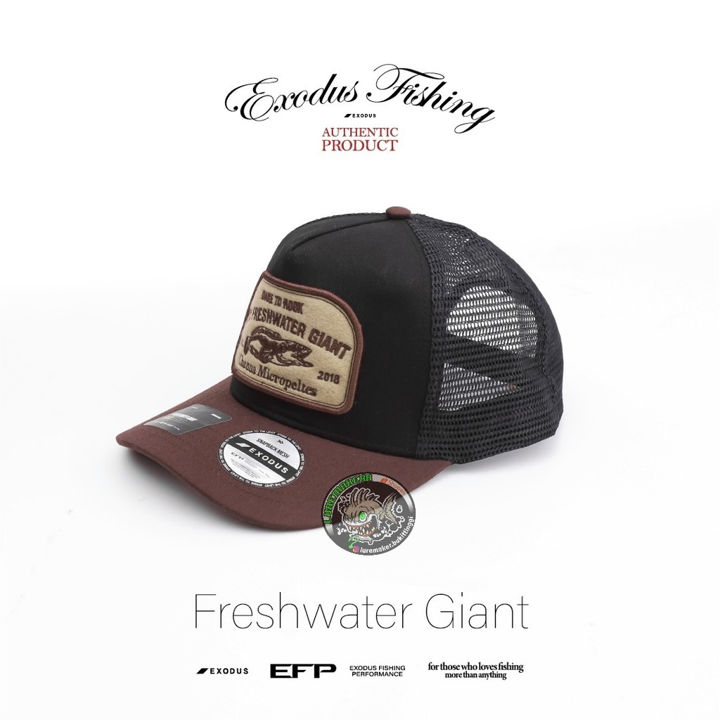 TOPI EXODUS THE FRESH WATER GIANT SNAPBACK MESH 2025