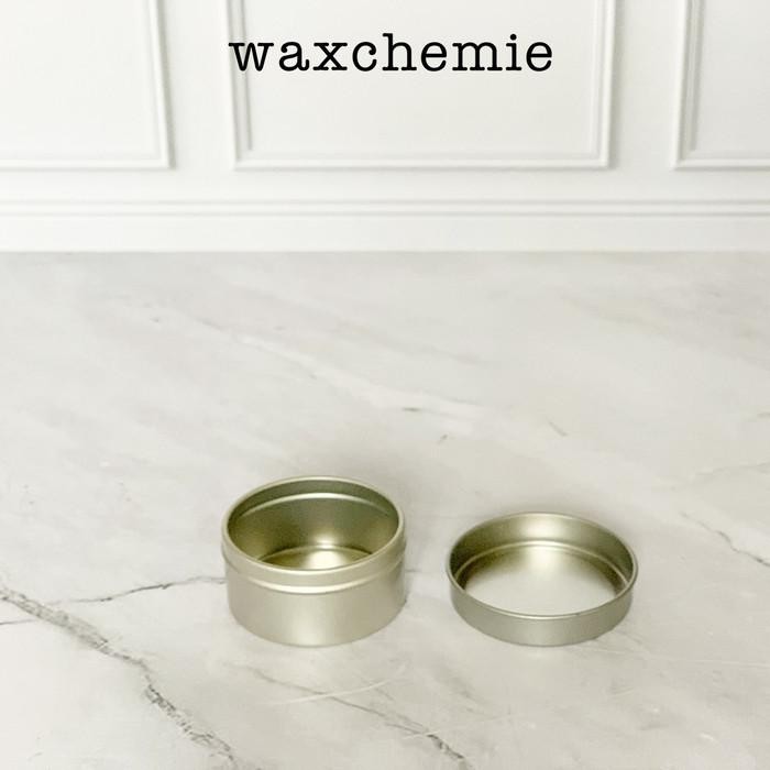 PROMO Aluminium Tin Jar / Pot Kaleng / Pot Jar / Travel Tin Can - S, Silver