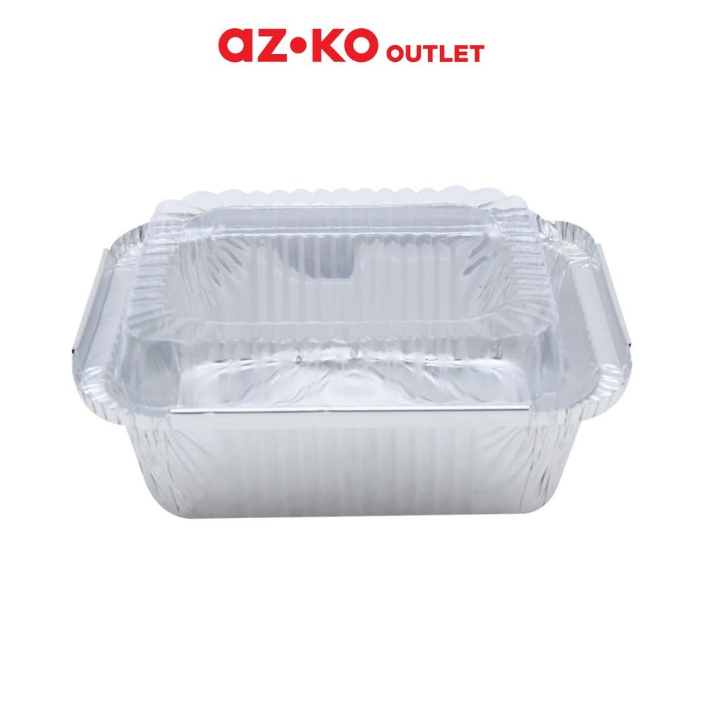 

Krischef 14.6x12.1x4.8 cm Set 5 Pcs Wadah Makanan Aluminium Foil Food Container Kotak Makan Food Grade Serbaguna Tempat Makanan Food Storage Kitchenware