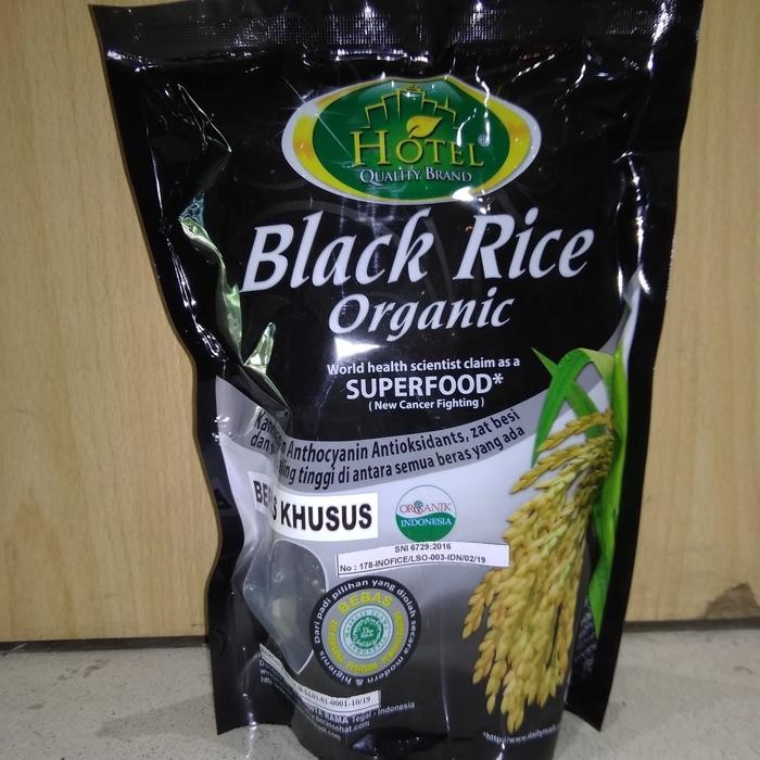 

Hotel Beras Hitam Organik 800g