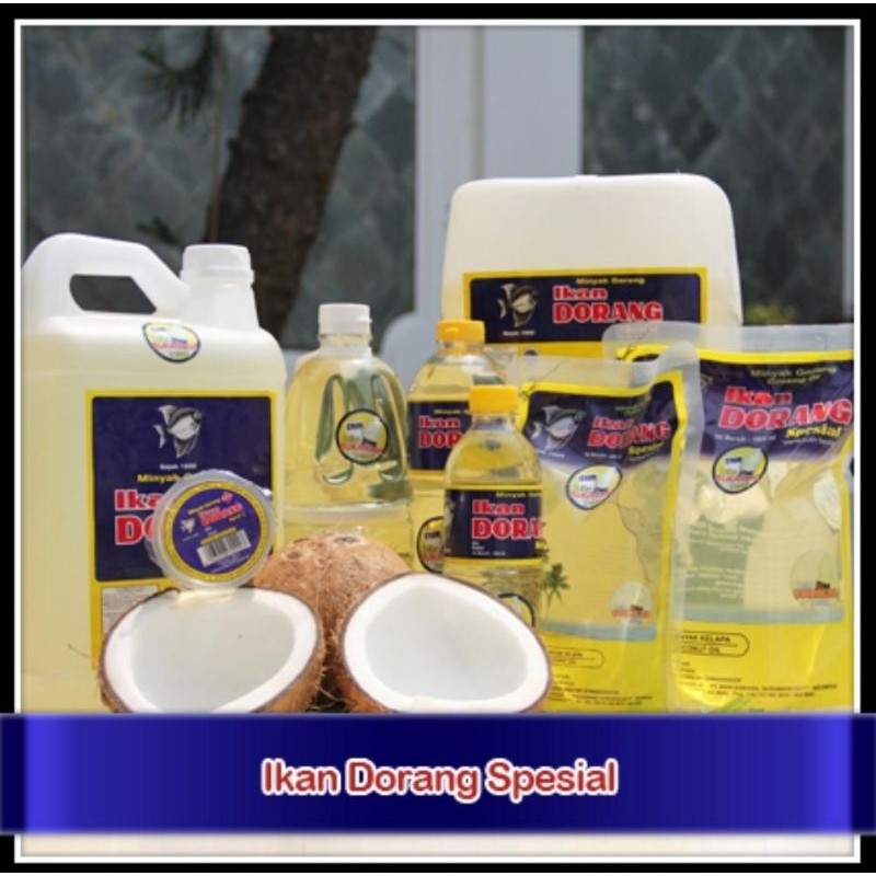 

Minyak Ikan Dorang 5 lt Kemasan Jerigen