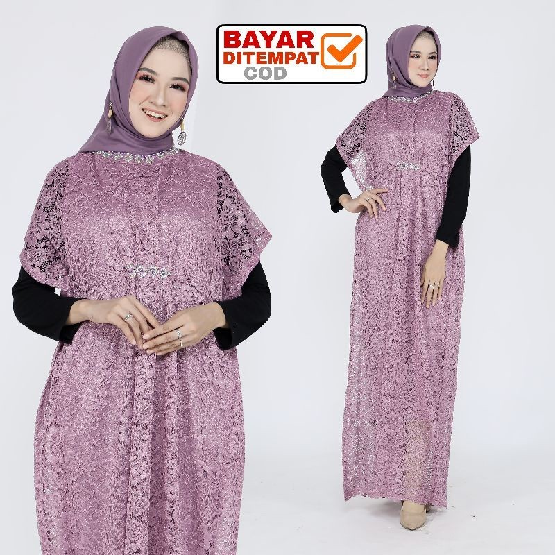Kaftan Lebaran Dewi / Kaftan Brukat / Kaftan Model terbaru 2022