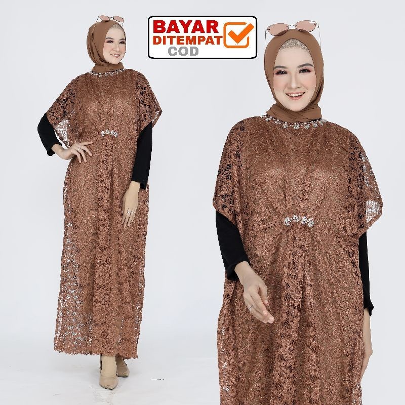 Kaftan Lebaran Dewi / Kaftan Brukat / Kaftan Model terbaru 2022