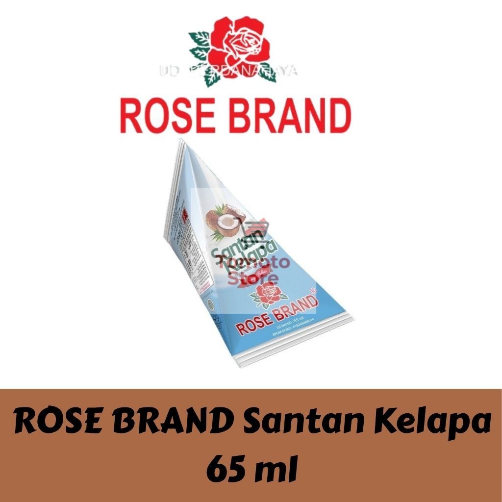 

✨ TOMOTOSTORE ✨ ROSE BRAND Santan Kelapa 65 ml