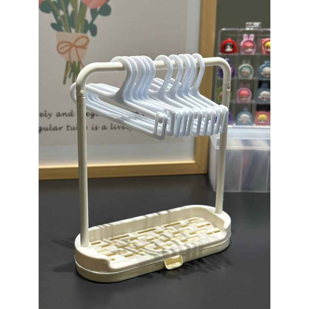 Mini Hangers Doll hanger Bjd Doll Clothes Hangers doll clothes rack mini doll accessories Various Ot