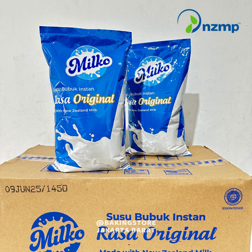 

Milko Susu Bubuk Instan Rasa Original 1 Kg | NZMP - Full Cream | HALAL
