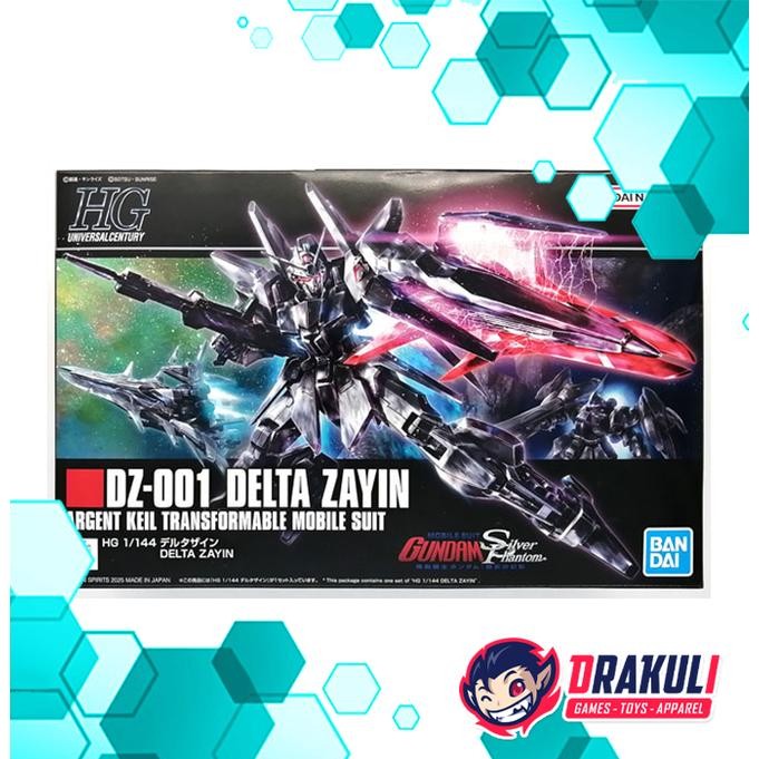 Drakuli Hobbies BANDAI Plamo HG / HGUC DZ-001 Delta Zayin