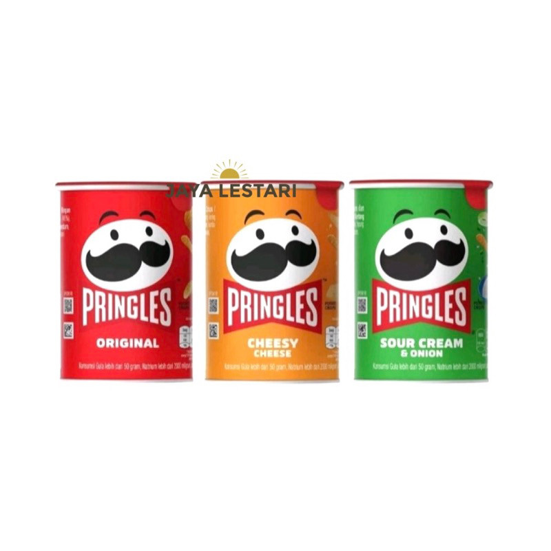 

Pringles Keripik Kentang (3 Varian Rasa) (42g) ARBON
