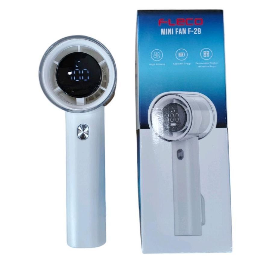 ORI Kipas Mini Portable Fleco F-29 Angin Super Kencang Kipas Angin Gengam