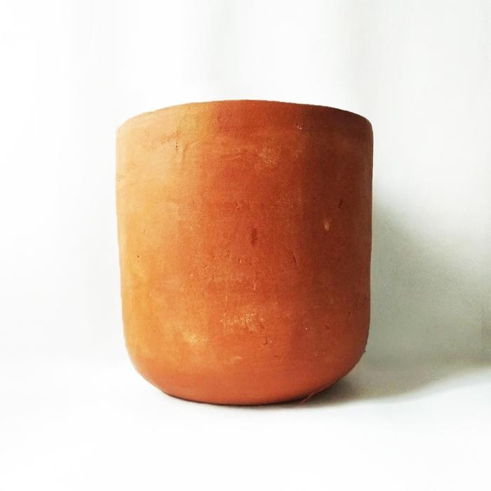 Pot kapsul gerabah terakota