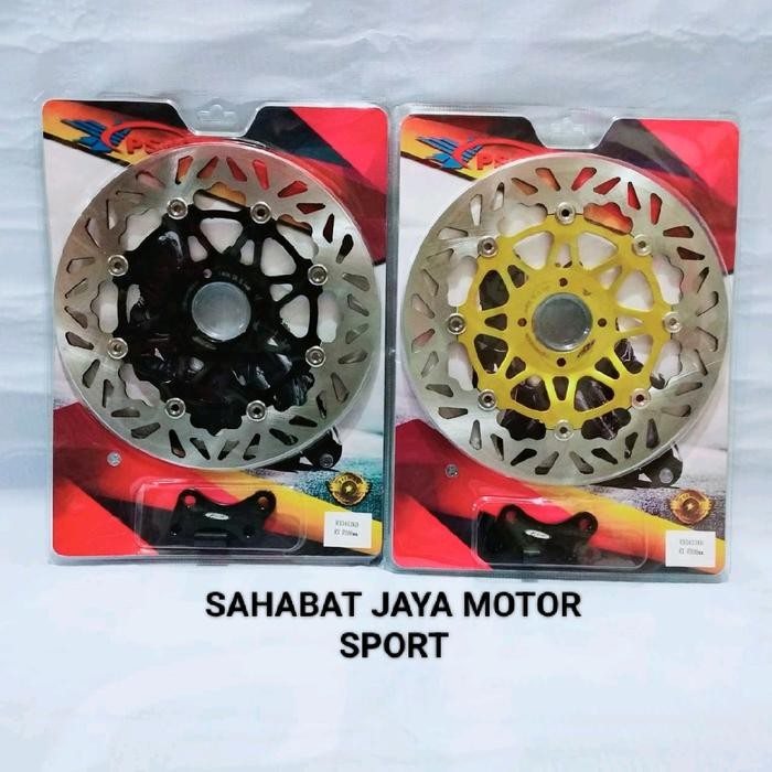 Disk Cakram Piringan Depan Floating PSM 300MM Rx King - Hitam, Rx King 300MM