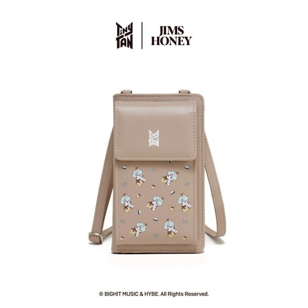 Tiny TAN SWEET TIME Mini Bag Tiny TAN | Jims Honey Series Tas Selempang dan Bahu Wanita Inspired by 