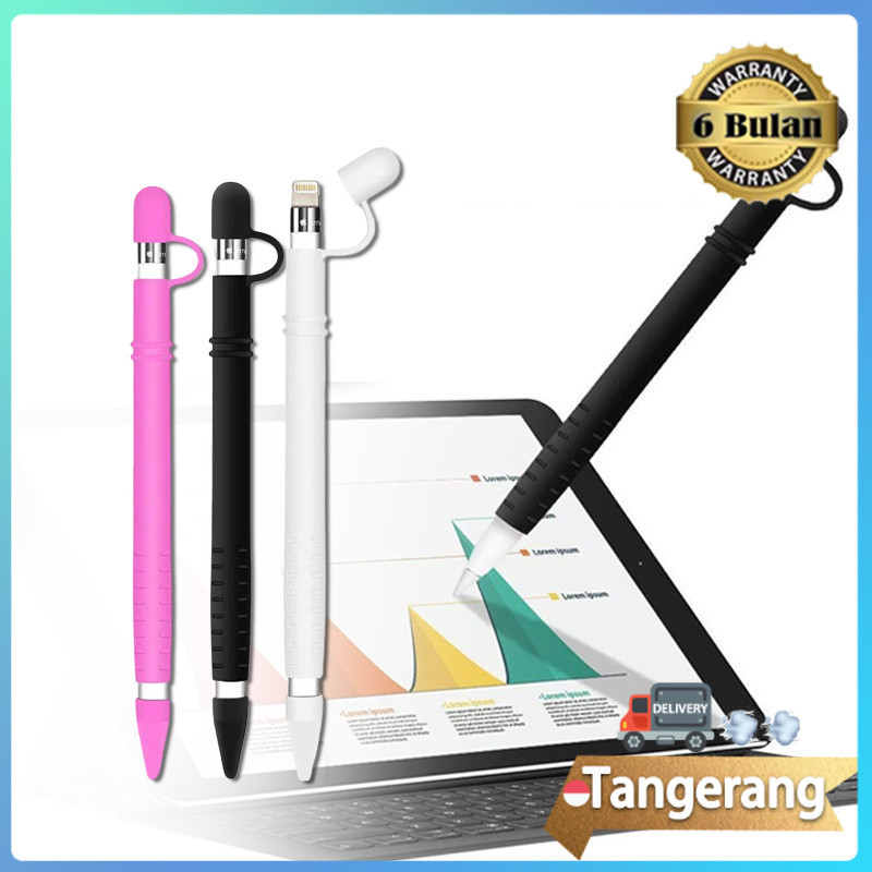 Apple Pencil Sleeve Silicone Case Apple Pencil untuk Apple Pencil Generasi Pertama
