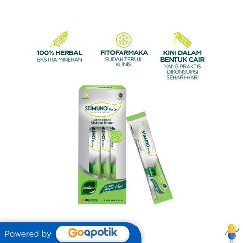 Stimuno Forte Stickpack 10 Ml Box 5 Sachet / Imun Tubuh