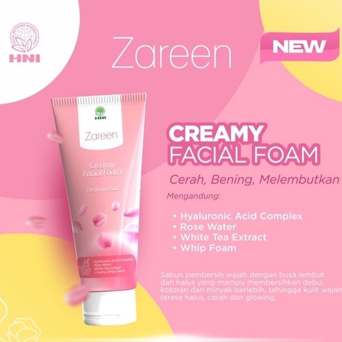 Skincare Herbal Zareen Skincare - Essense Toner - Bright Glow Serum Protecting Sunscreen - HNI  BPOM
