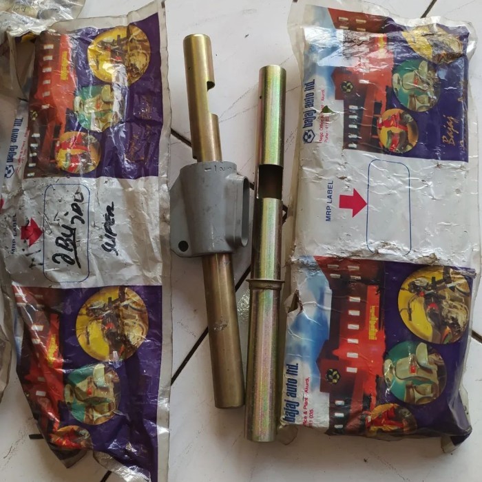 JUAL stik gigi dan gas bajaj super 4 speed sein original NOS sepasang  BEST SELLER