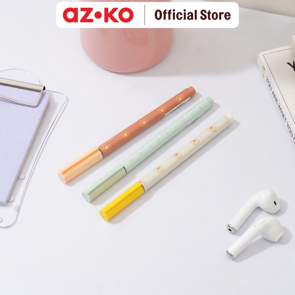 

AZKO Ataru Set 3 Pcs Pulpen Biru Winter Sun