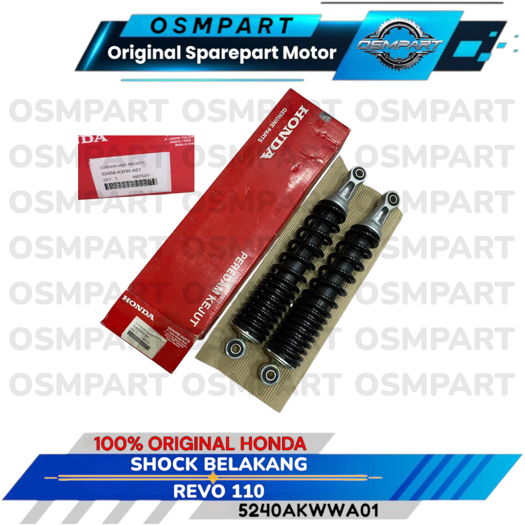 CUSHION ASSY SHOCKBREAKER SHOCK BELAKANG REVO FIT ABSOLUTE BLADE SET AHM 5240AKWWA01