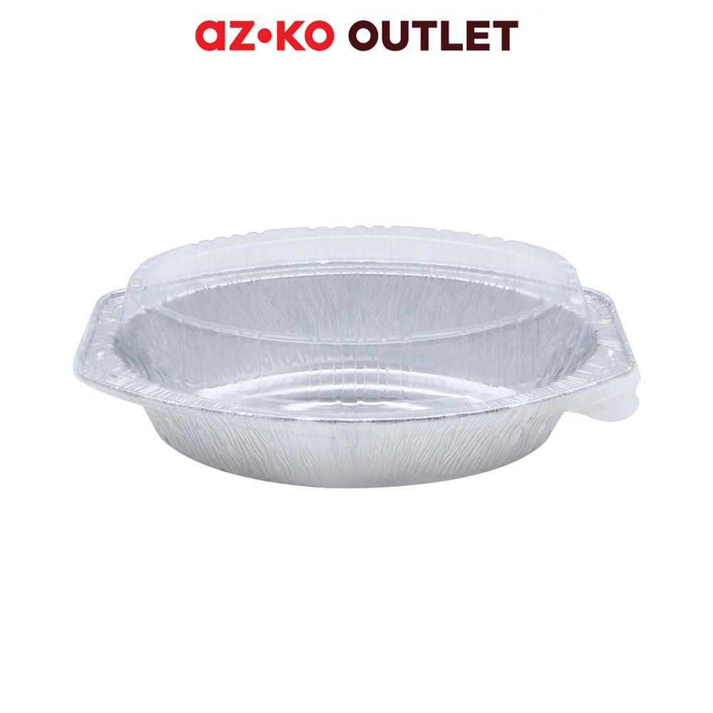 Krischef 21X12X4.6 cm Set 5 Pcs Wadah Makanan Aluminium Foil Pembungkus Makanan Alu Foil Cup Food Pa