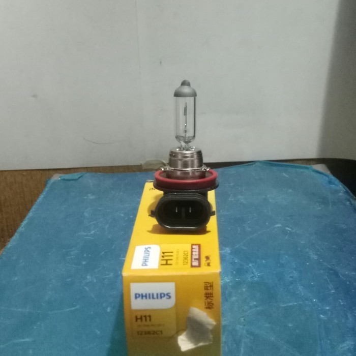 Part Bohlam H11 Philips 12V 55watt PGJ19-2 12362C1 Baru