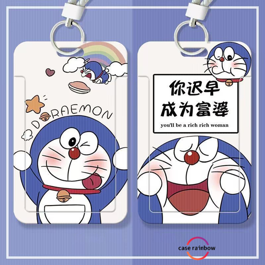 

Case Rainbow ID Card Holder Motif Kartun Doraemon Korea | Tempat Pelindung Kartu Nama Photocard Sekolah Kantor Photocard Photo Card