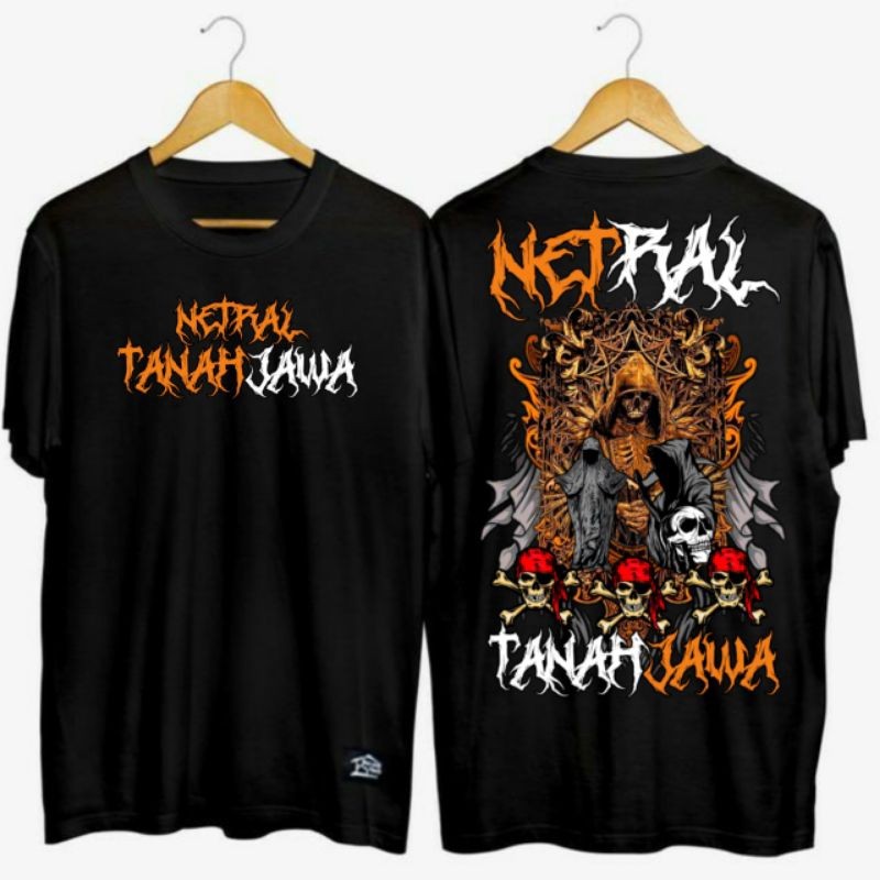 kaos distro netral tanah Jawa terlaris