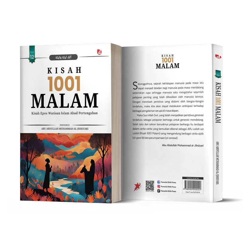 Buku Kisah 1001 Malam (Kisah Epos Warisan Islam Abad Pertengahan) Jilid 12 - DIVA Press