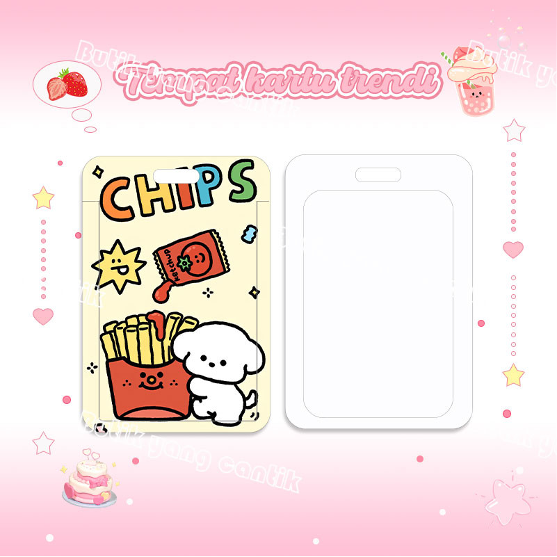 

ID Card Holder,Tempat kartu anak anjing chip lucu, cocok untuk kantor/sekolah, kartu pelajar/kartu transportasi, kartu akses, KTP, Flazz, kartu kredit elektronik, uang elektronik.