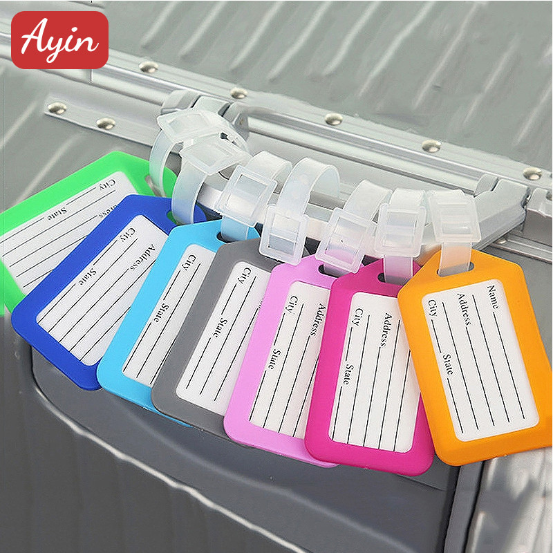 tag koper luggage koper/Luggage tag koper/name tag koper/gantungan name tag