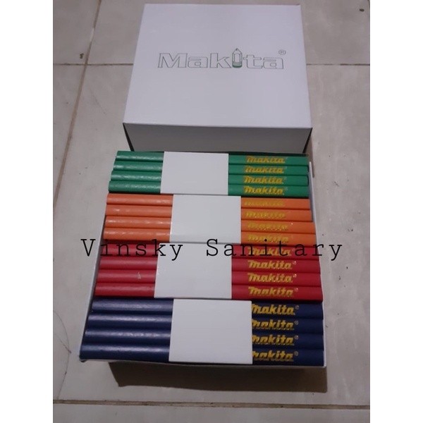 

ORIGINAL FREED PENSIL TUKANG MAKITA / PENSIL TUKANG MAKITA / PENSIL TUKANG GEPENG