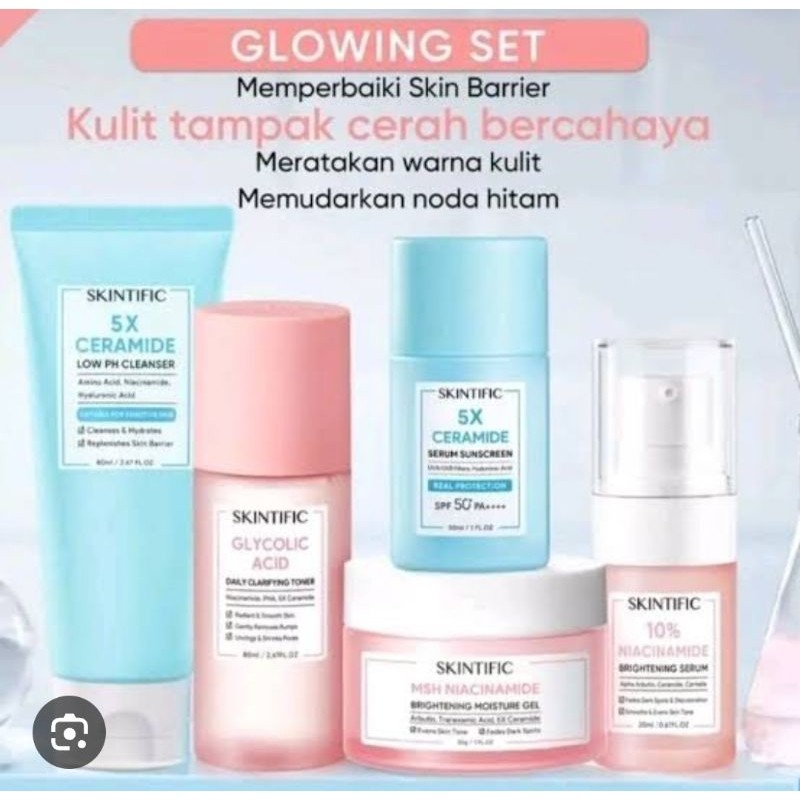 skintific paket lengkap