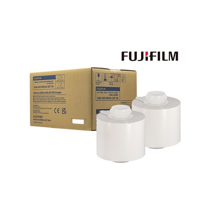 

Fujifilm ASK-400 Media Set 68 - Thermal photo print set 6x8