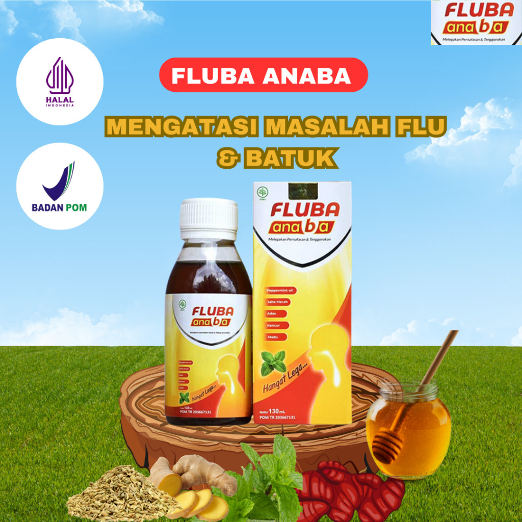 

Madu Fluba Anaba Bantu Mengatasi Flu Batuk Radang Tenggorokan Anak dan Dewasa Halal BPOM