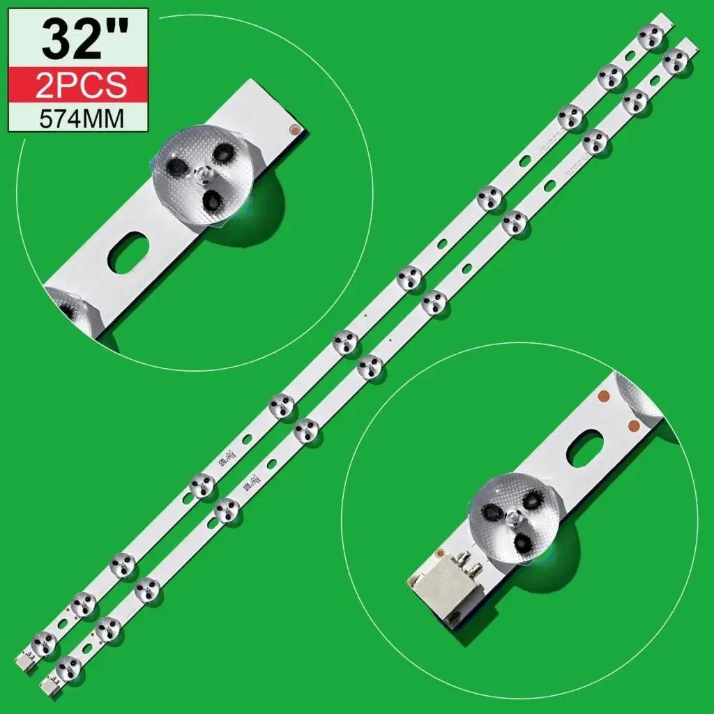 2pcs TV Strip Light LED Backlight Strip for 32 INCH  JL.D320B1235-078CS-C VES315WNDS-2D-N14 VES315WN