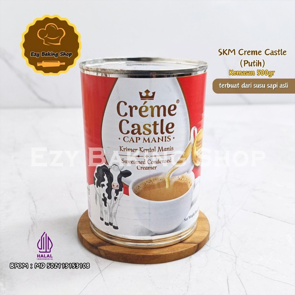 

Susu Kental Manis Creme Castle 500gr Putih