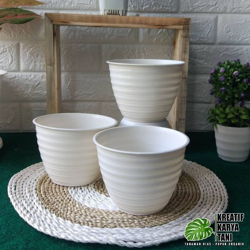 Pot tanaman hias - Pot bunga - Pot tanaman hias motif tawon