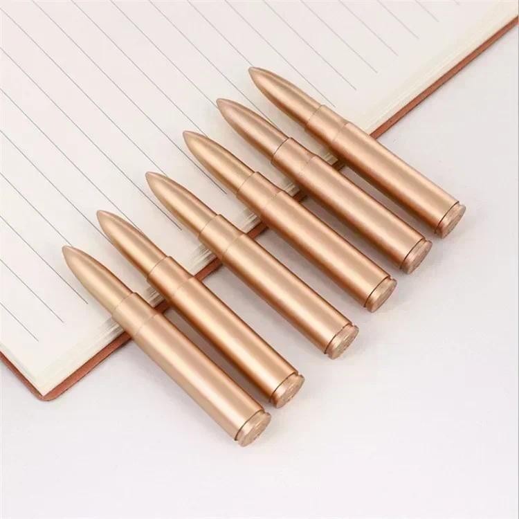 

Creative Retro Bullet Shaped Ballpoint Pen Simulation Weapon Gun M4A1 Gel Pen Promotion Small Gift Stationery School Supplies