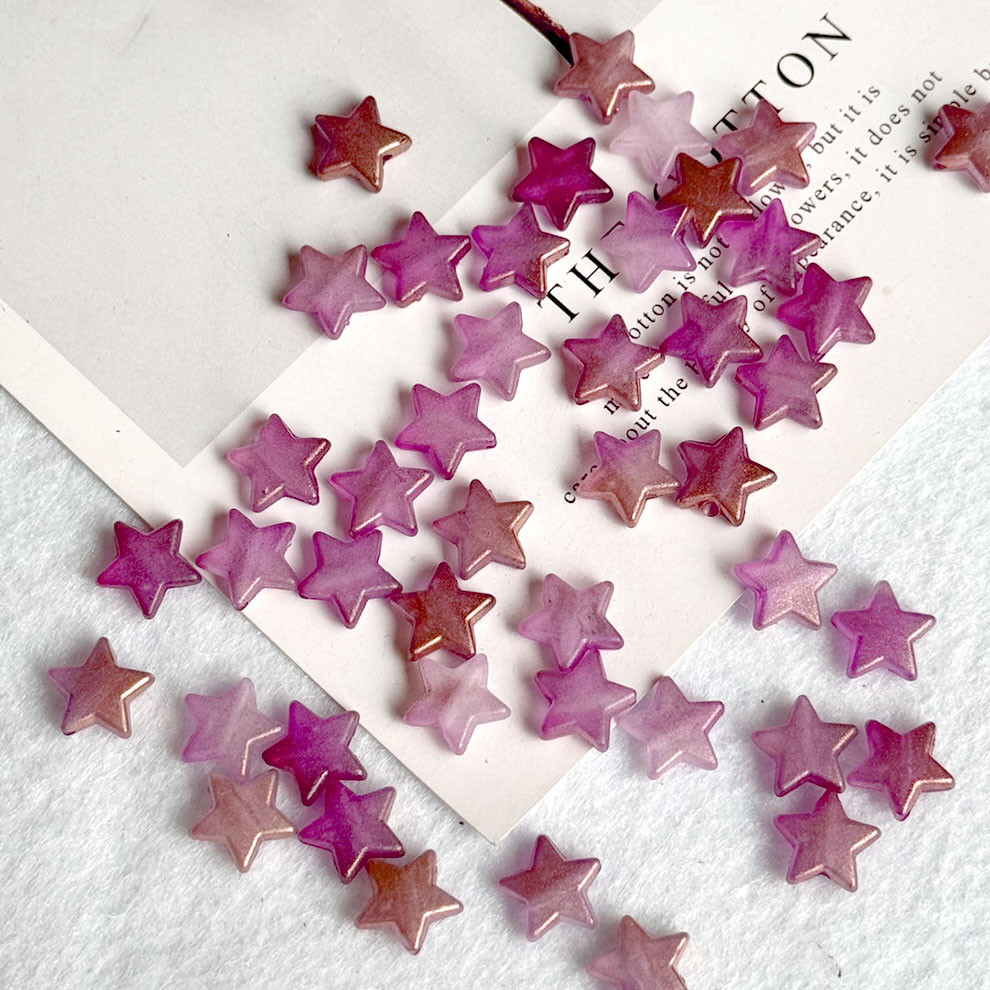 10 gr Manik-manik Matte Gradient - Bintang Serbuk Emas Star Gold Dust