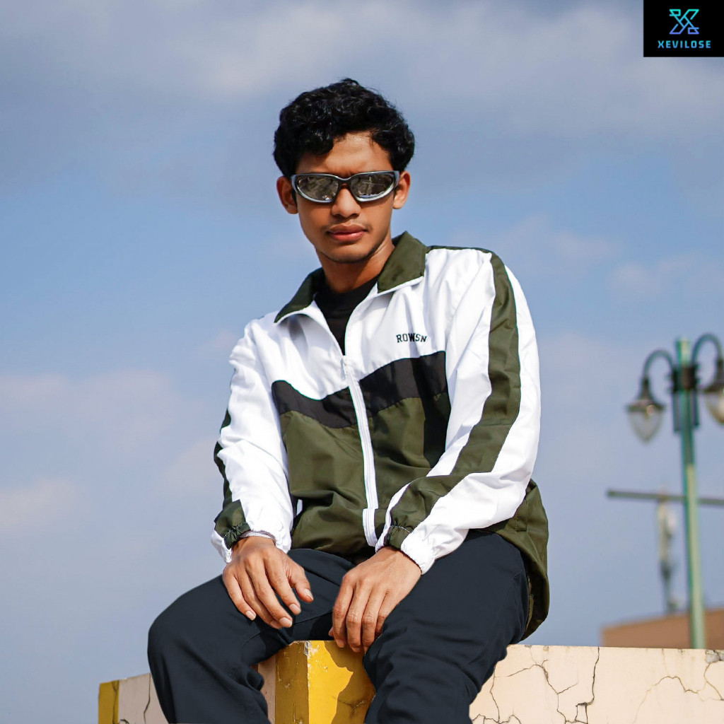 Rown Division Official Tracksuit Jacket - Rowndvsn Jaket Complex Green