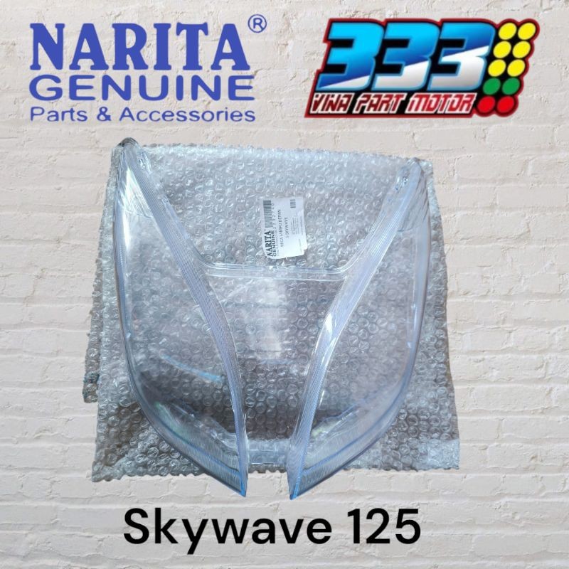 Mika lampu depan Suzuki skywave 125 kaca lampu depan skywave