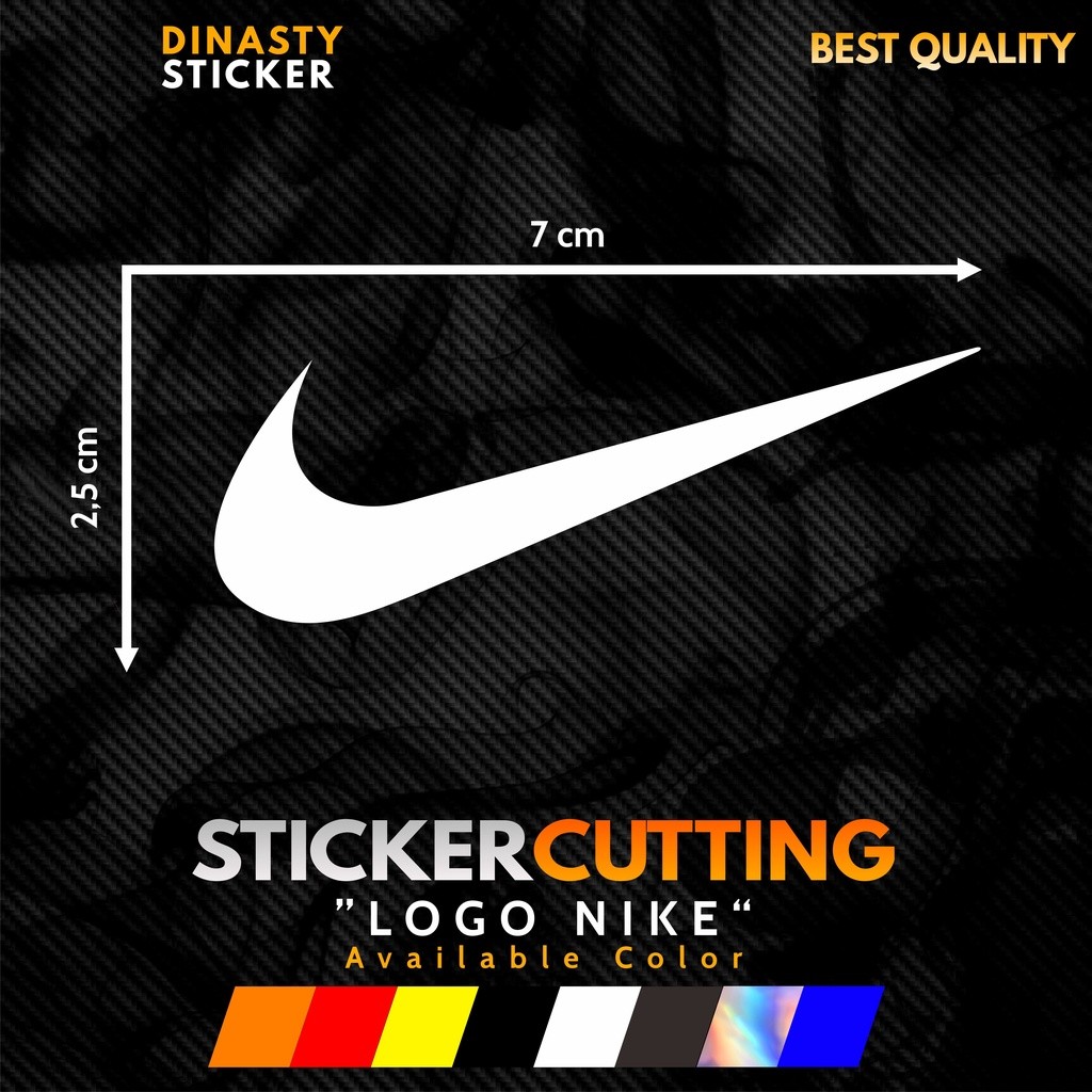 

STICKER STIKER CUTTING LOGO NIKE