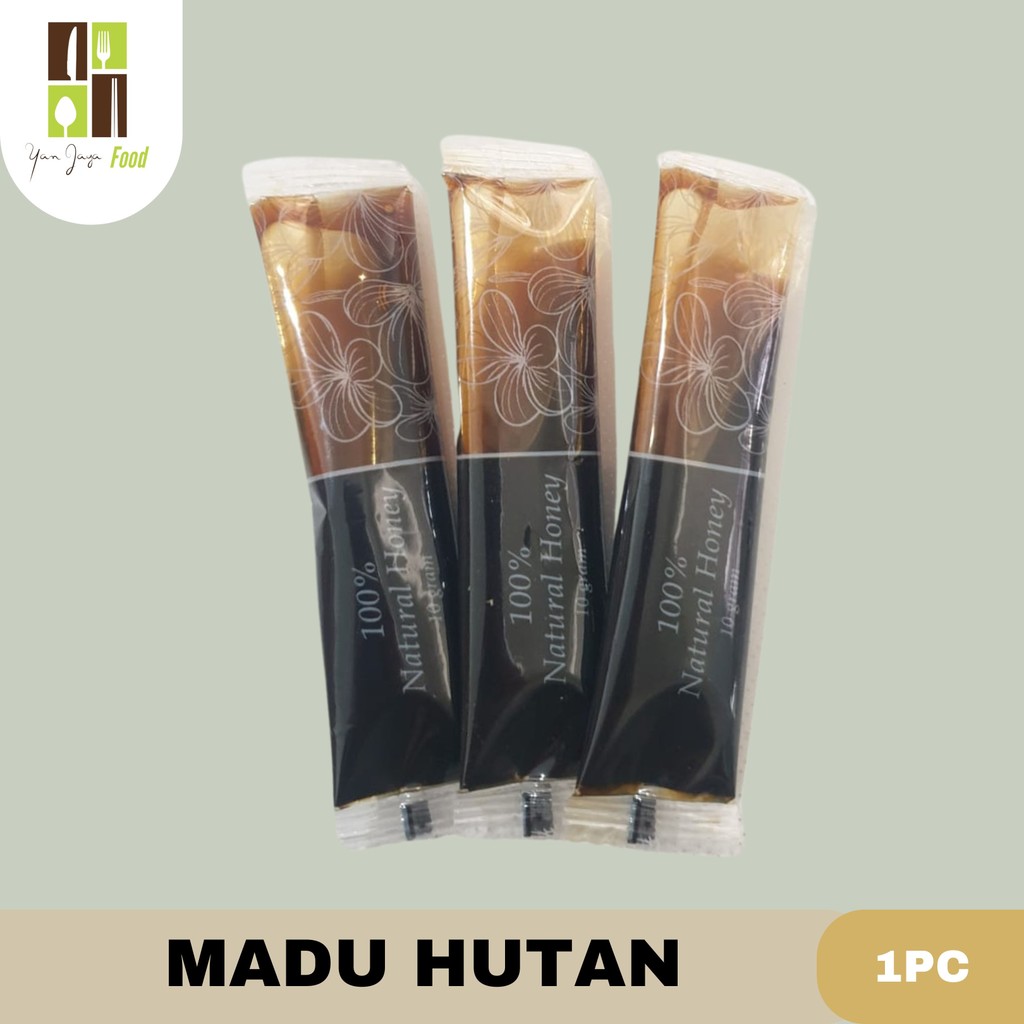 

Madu Hutan Segi Enam / Madu Hutan Asli 100% Honey / Mdu Herbal / Madu Stik Kemasan 1pc 10gr
