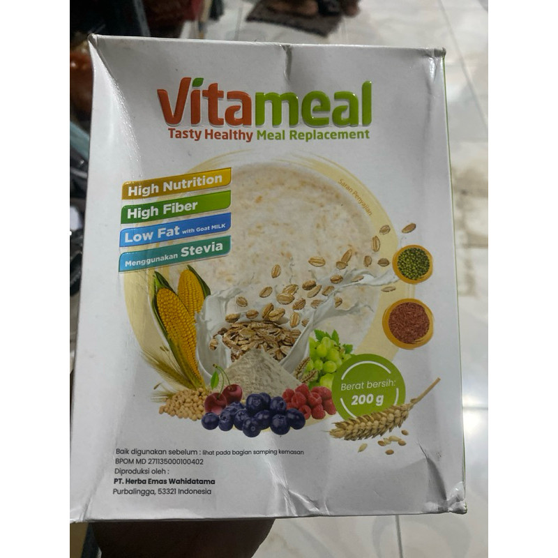 

VITAMEAL - Sereal Sehat Multigrain Bantu Cegah Penderita Diabetes Sarapan Sehat Turunkan Gula Darah