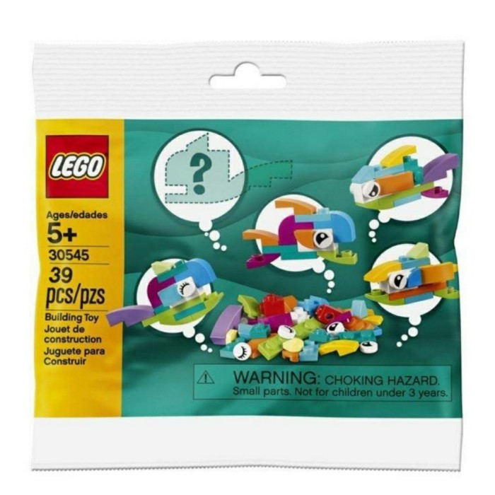Original Lego Creative Polybag Fish / Lego Ikan 39 pcs