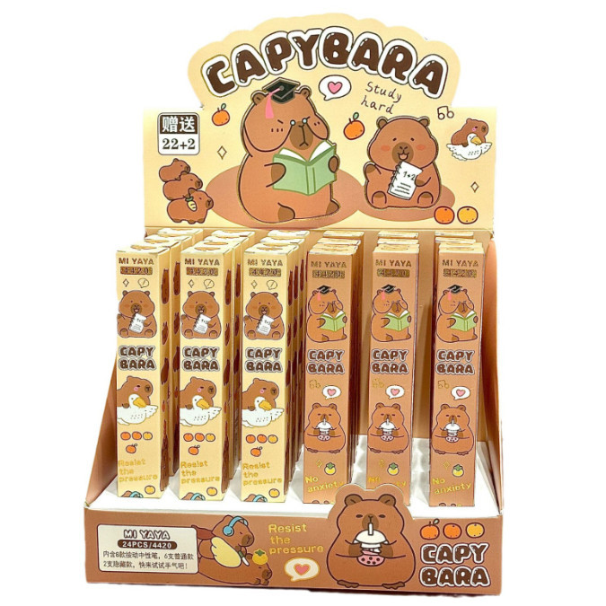 

J2 - Blind box Pulpen kartun Pen gel karakter labubu cry baby