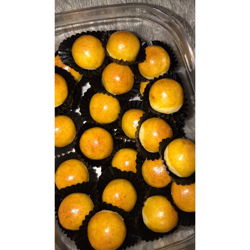 

Termurah! Kue Kering Nastar nanas wisman Isi 500 gram (1/2 Kg) / nastar nanas toping keju homemade