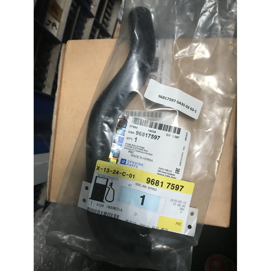 Hose radiator bypass Captiva NFL BERKUALITAS