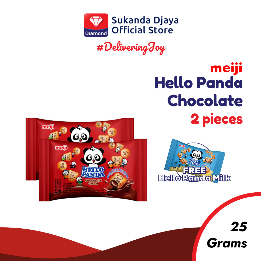 

Buy 2 Meiji Hello Panda Chocolate 25 Gr [Free Meiji Hello Panda Milk 25 Gr]