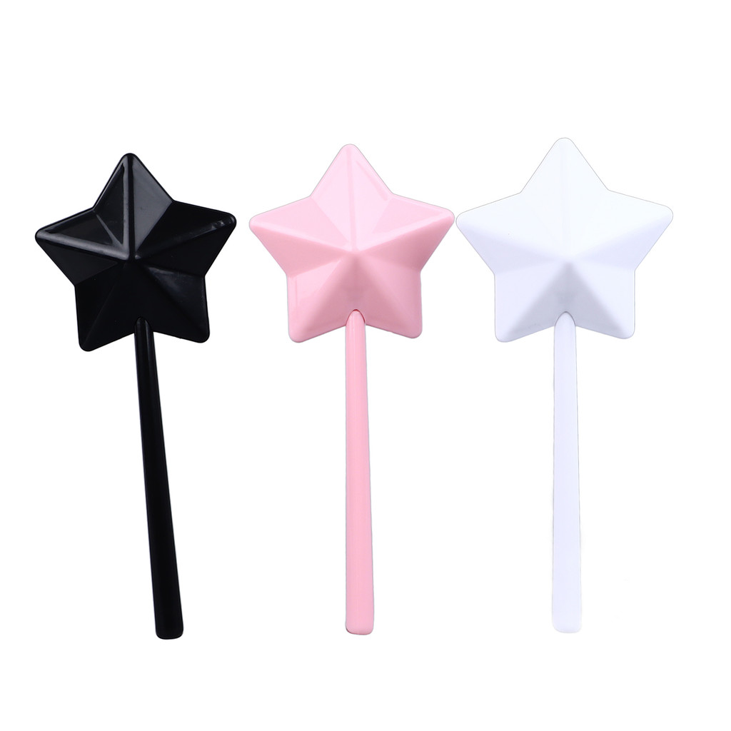 

3Pcs Magical Salt Pepper Shakers Star Shaped Wand Salt Pepper Shakers Stick Refillable Seasonings Spices Dispenser