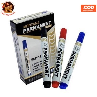 

LMP Spidol Montana Permanen / Permanent Marker MP-12 / MP 12